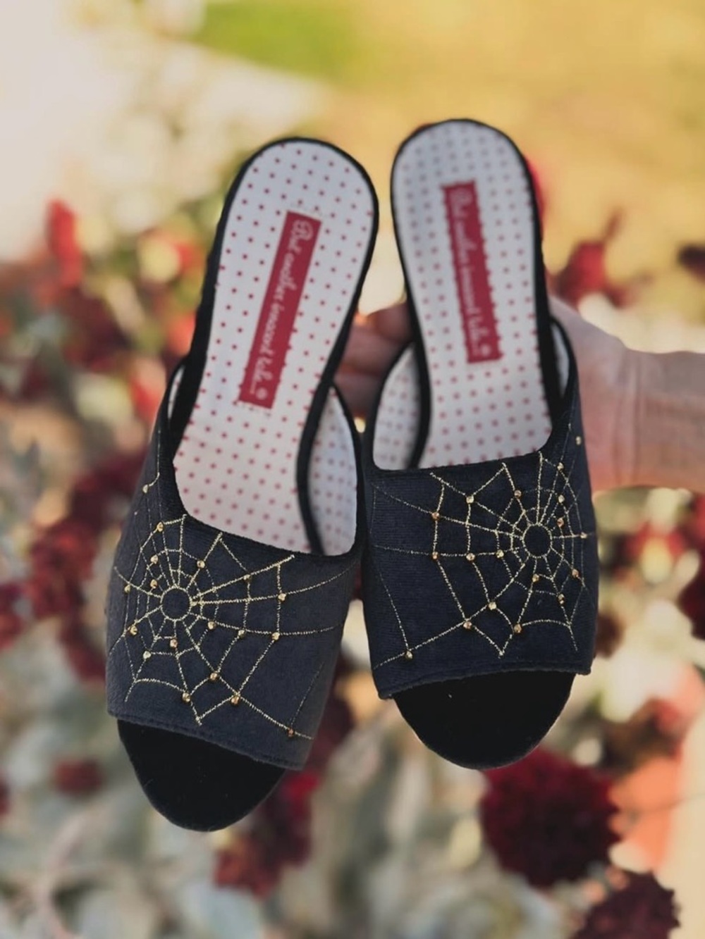 Black Spiderweb Harlow Kitten Heels NIB B.A.I.T. Footwear